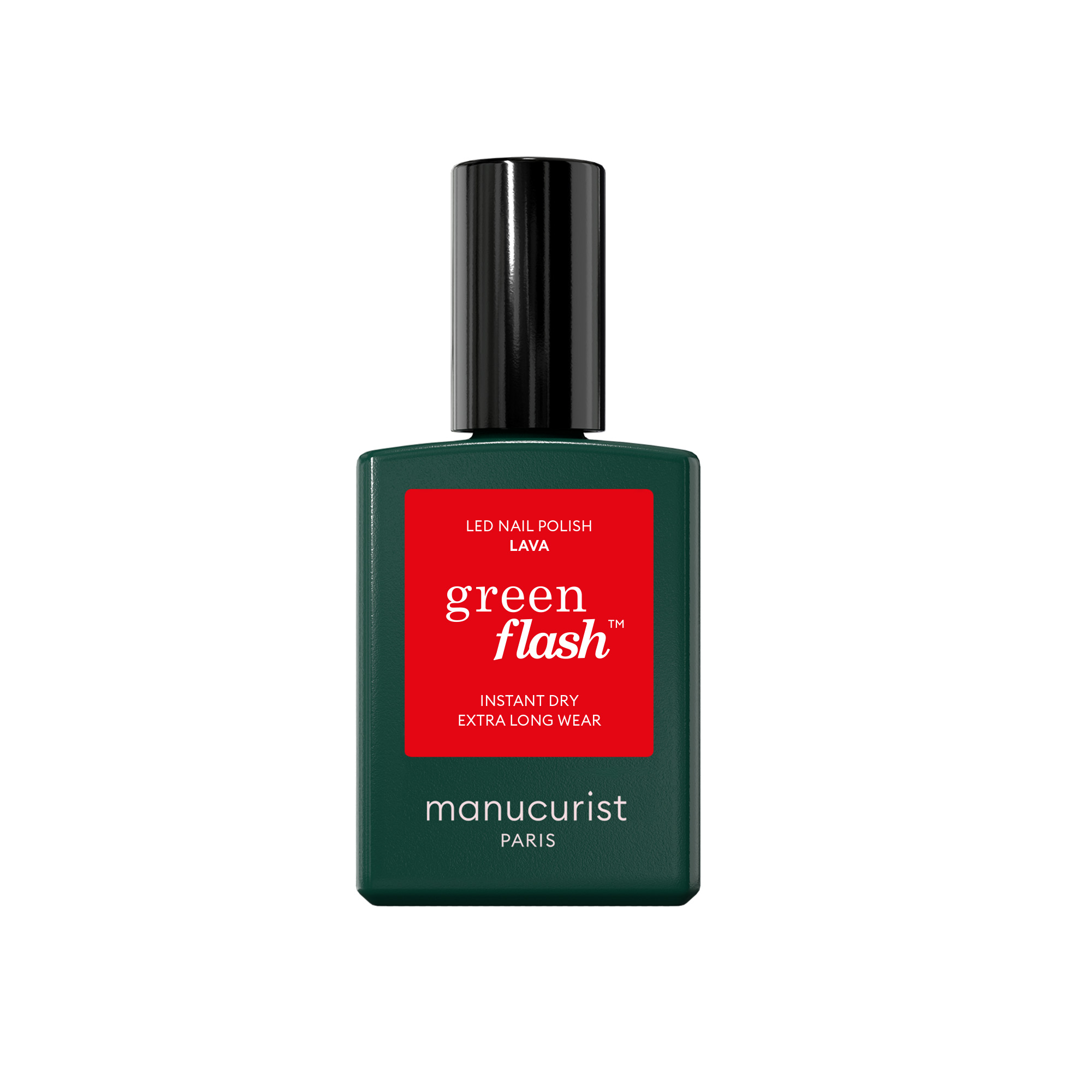 Vernis semi-permanent Green Flash – Lava