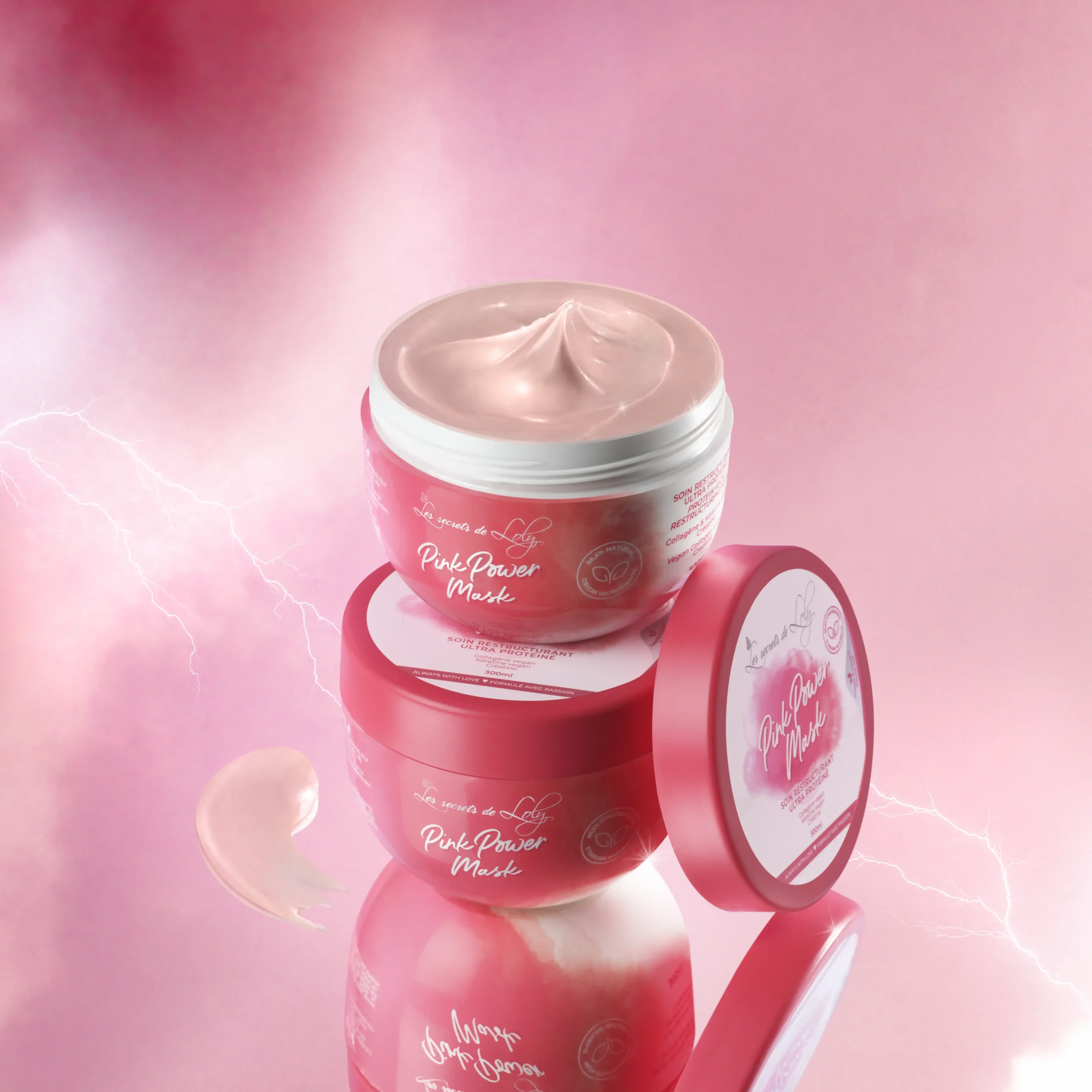Pink Power Mask — vue 4