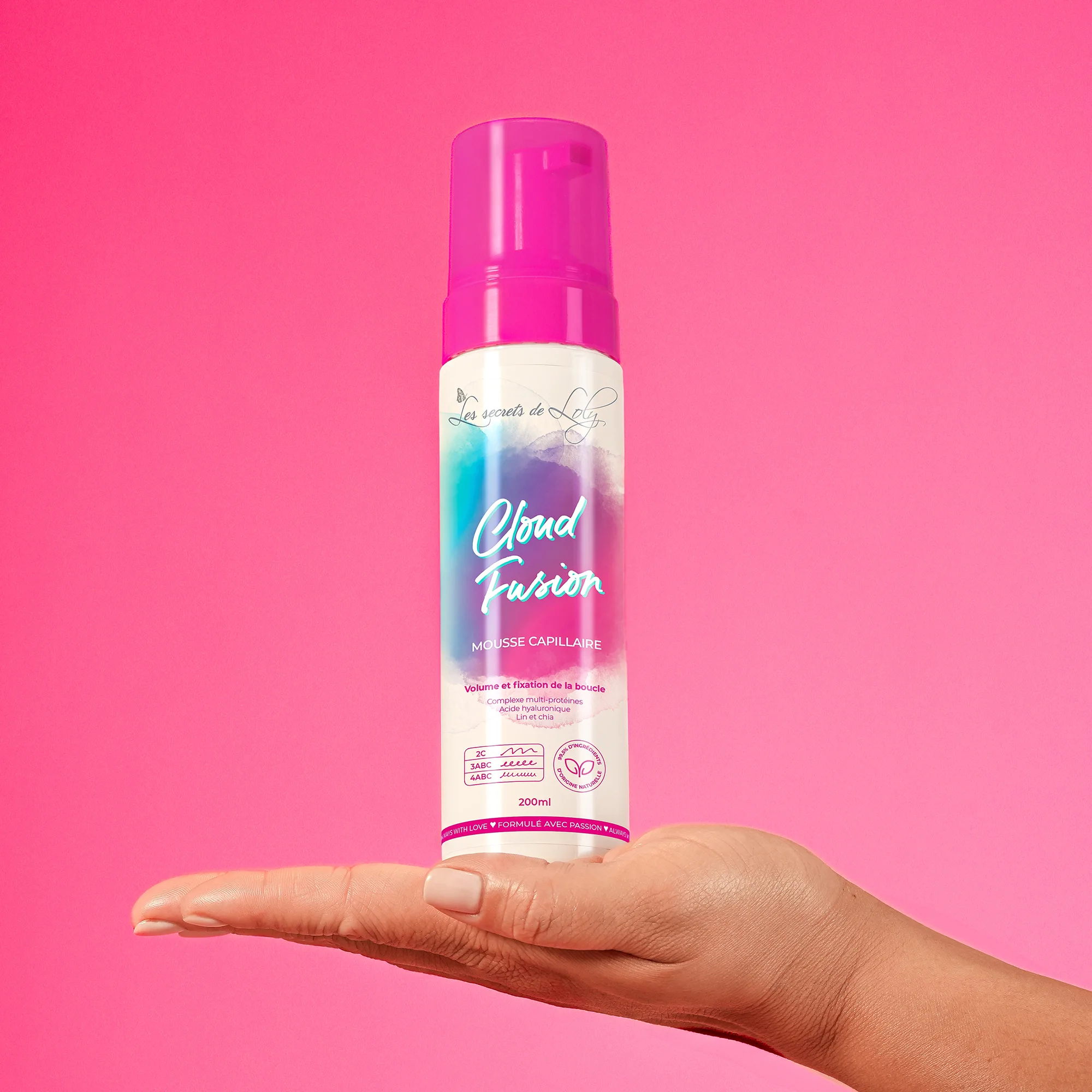 Cloud Fusion – mousse capillaire — vue 3