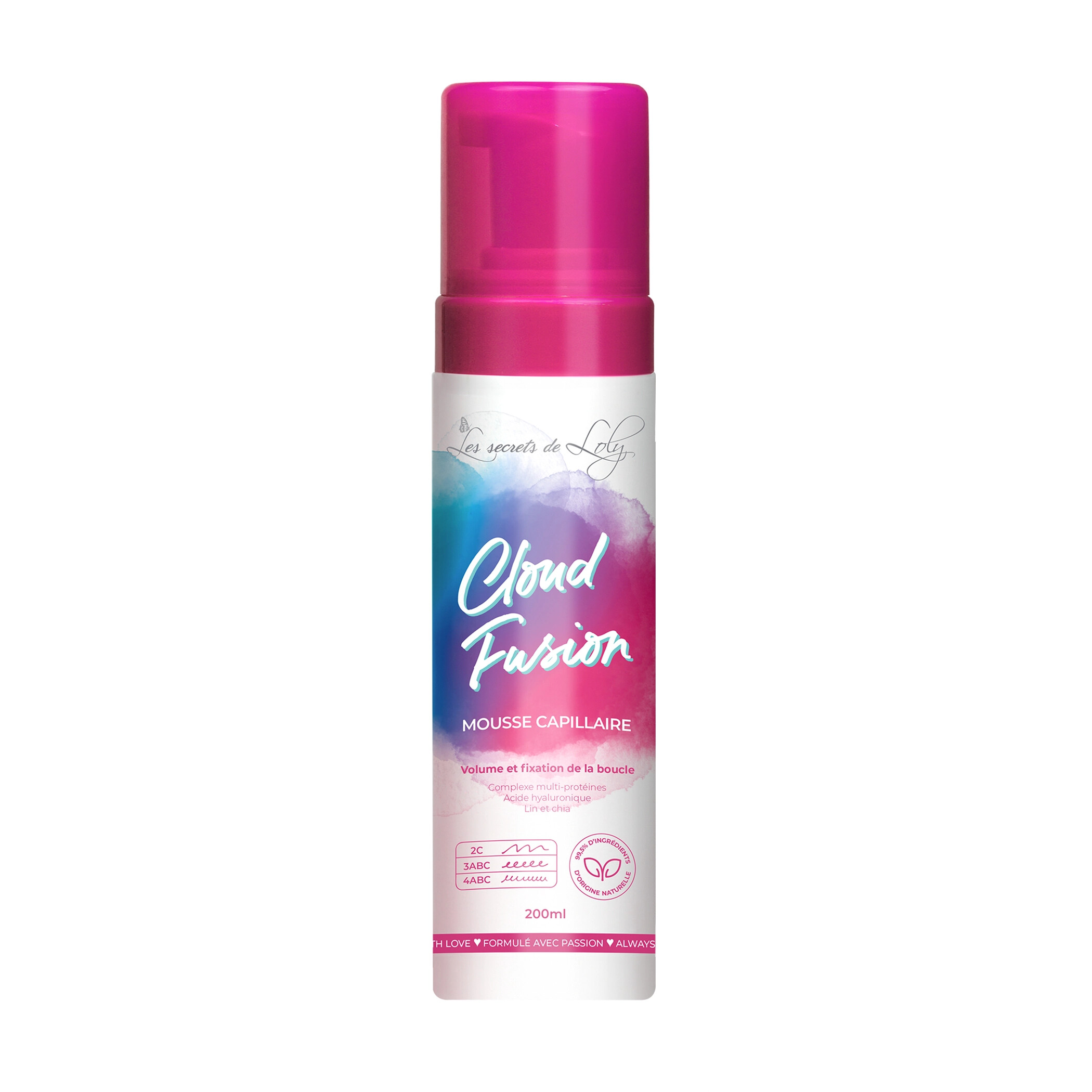 Cloud Fusion - mousse capillaire