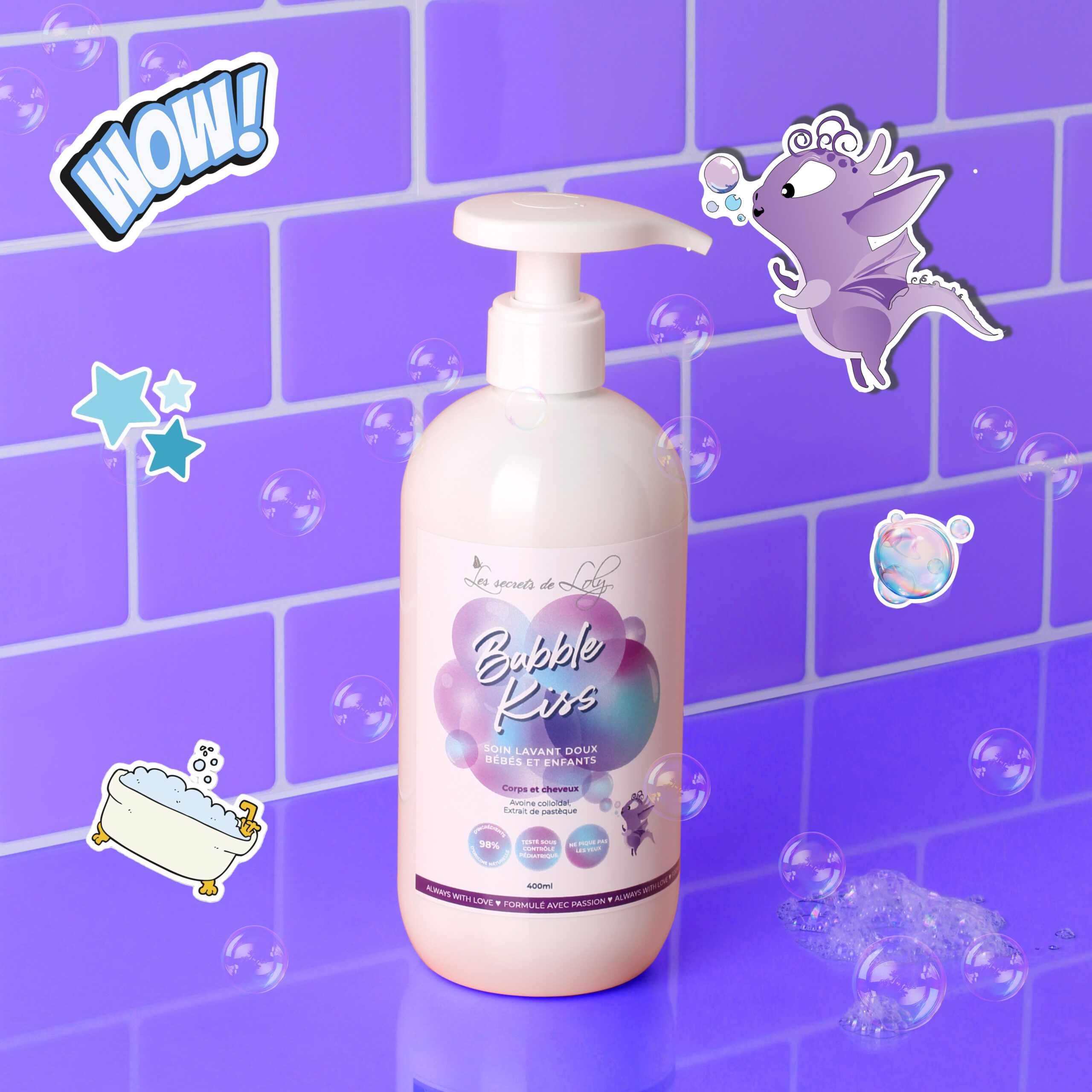 Bubble Kiss — vue 3