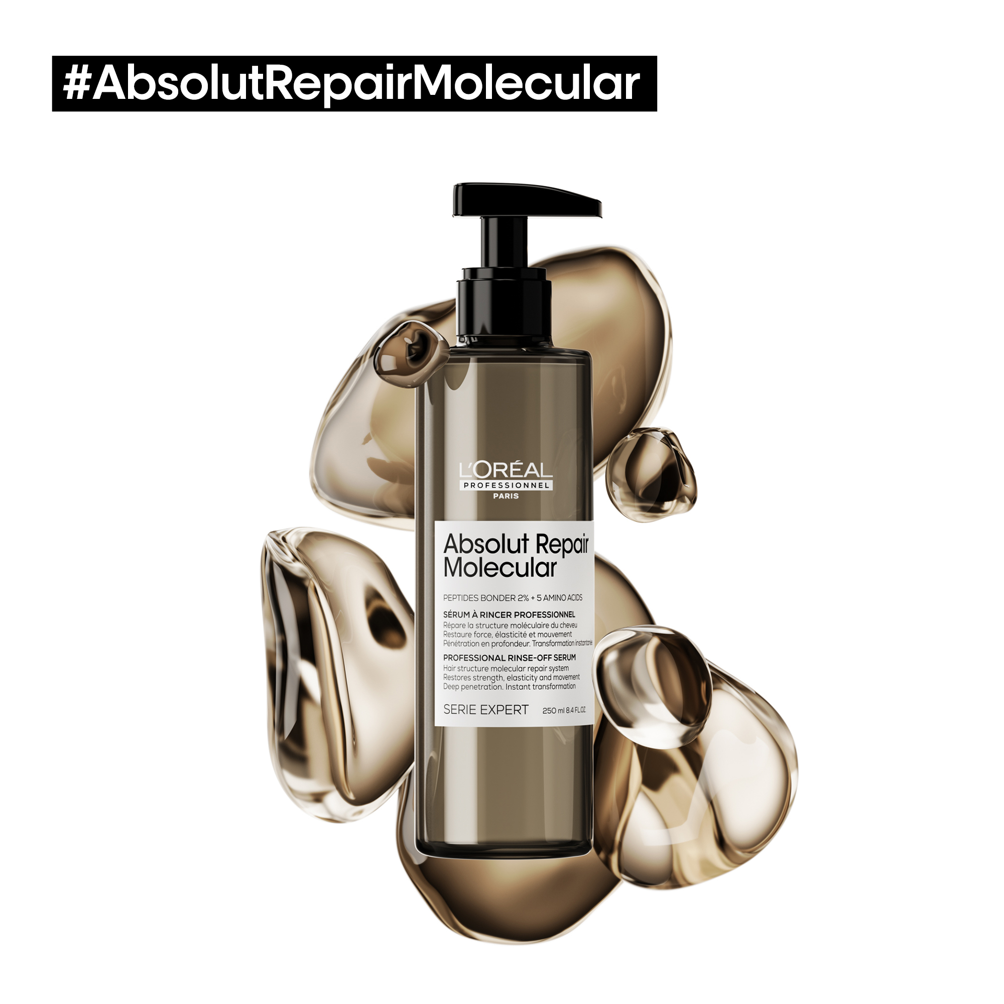 Absolut molecular – sérum à rincer professionel (250ml) — vue 7