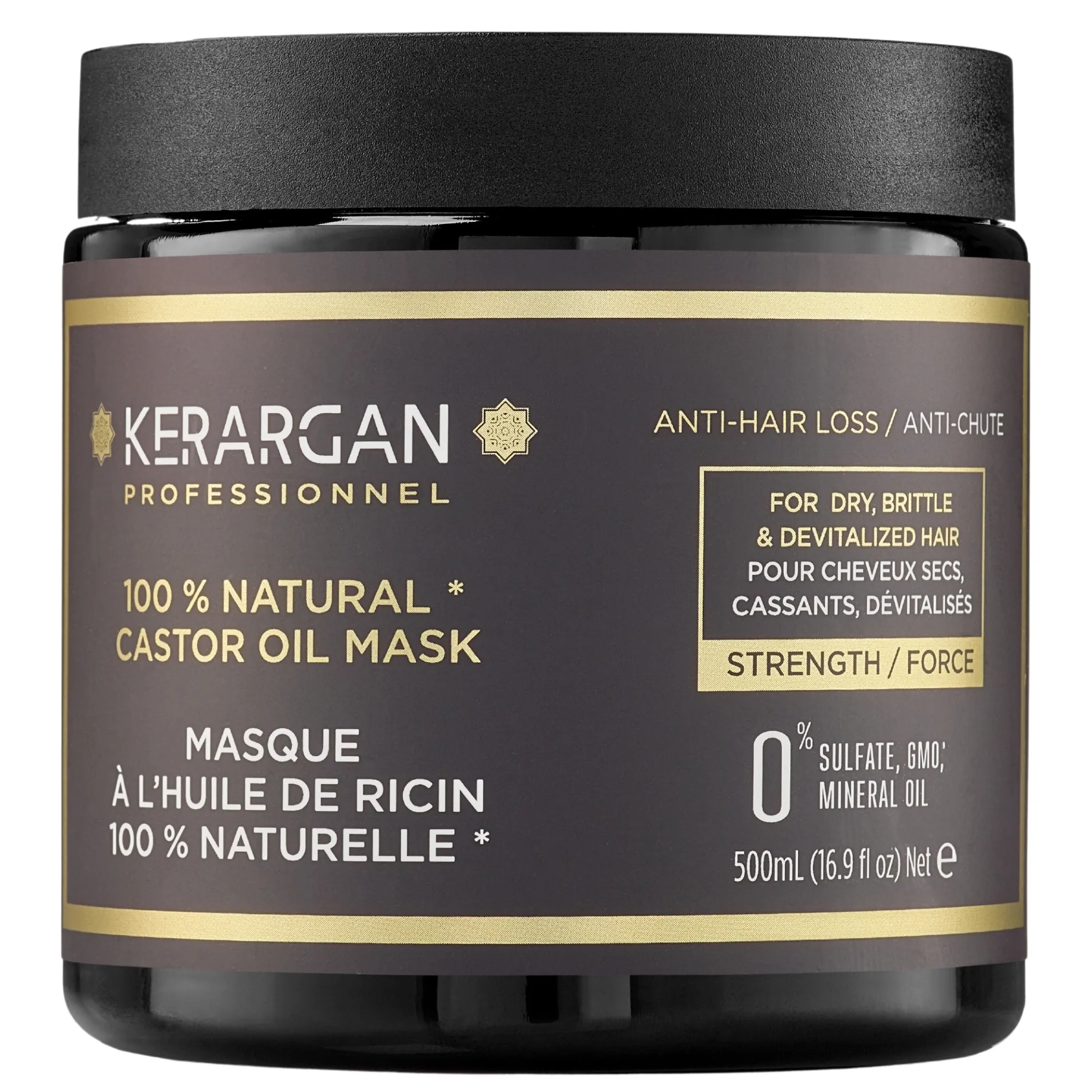 Masque Anti-Chute à l’Huile de Ricin