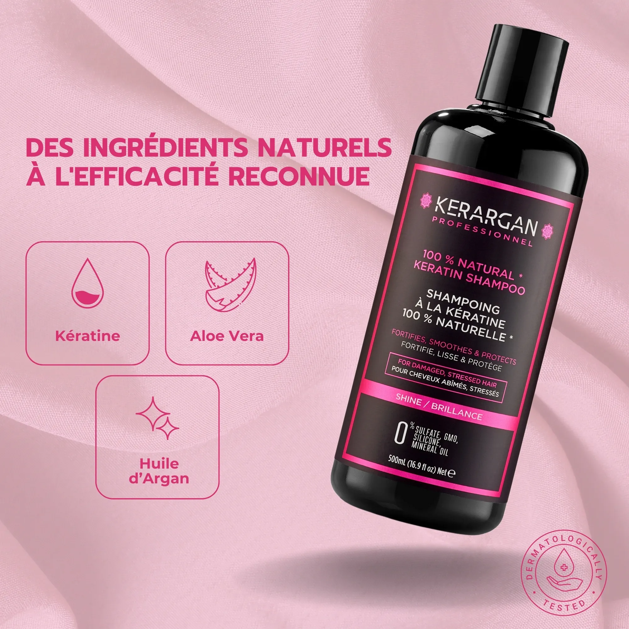 Shampoing Ultra Réparateur à la Kératine — vue 3