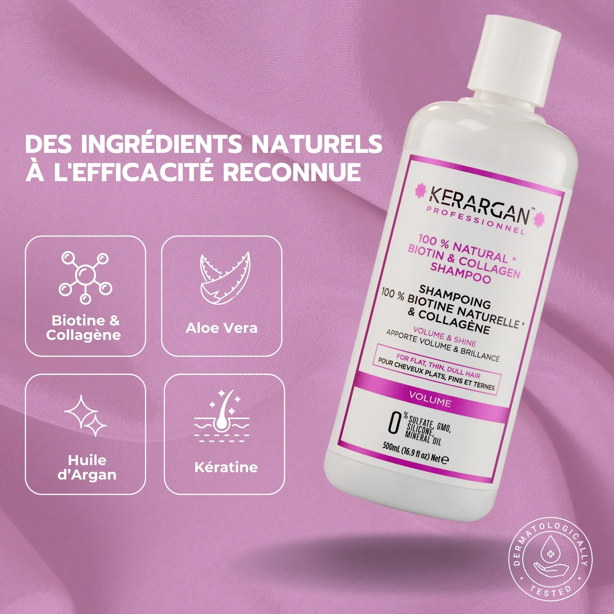 Shampoing Volumisant à la Biotine & Collagène — vue 3