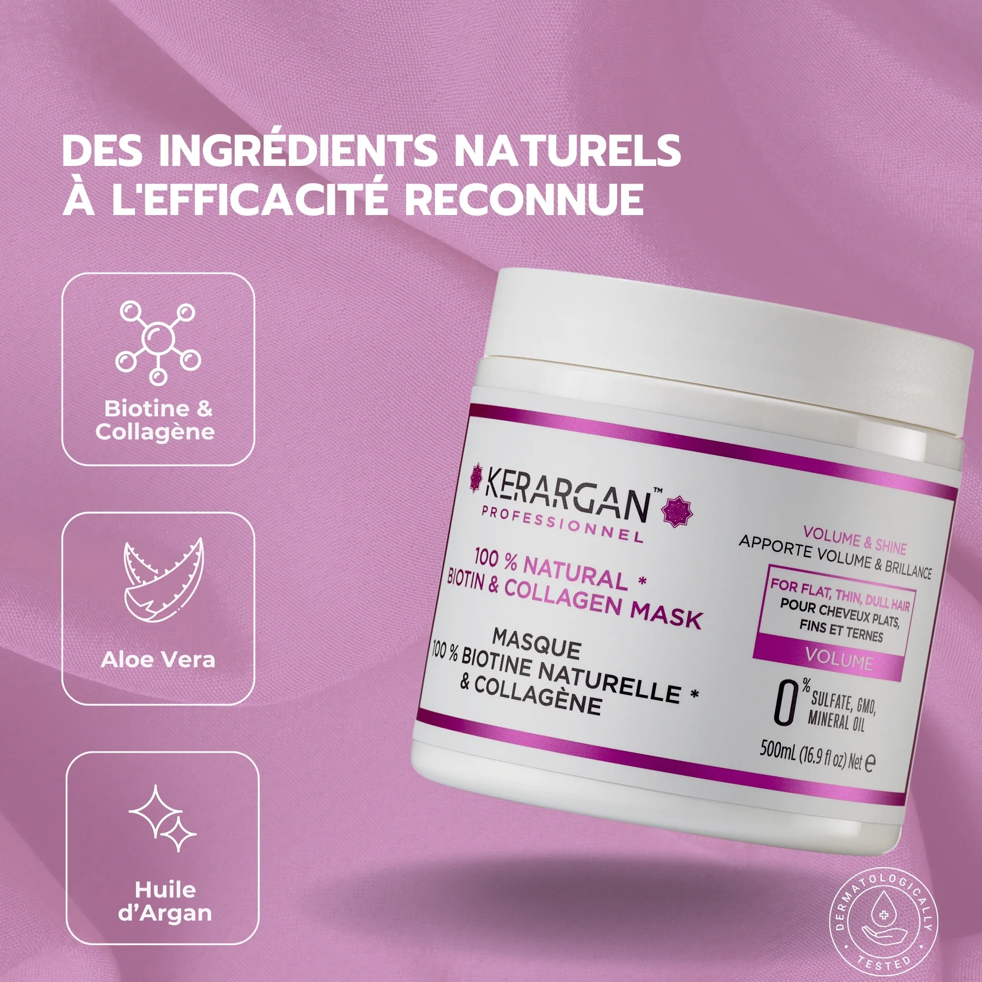 Masque Volumisant à la Biotine & Collagène — vue 3