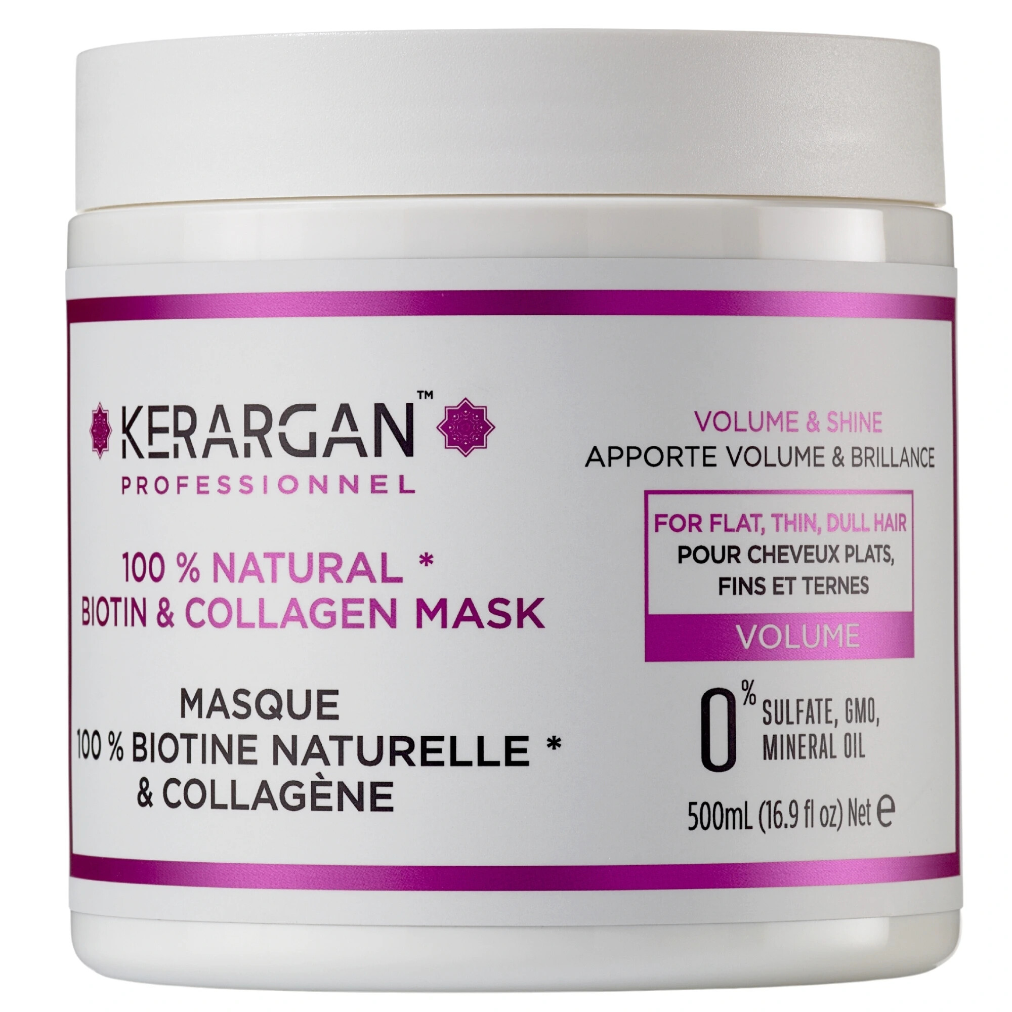 Masque Volumisant à la Biotine & Collagène