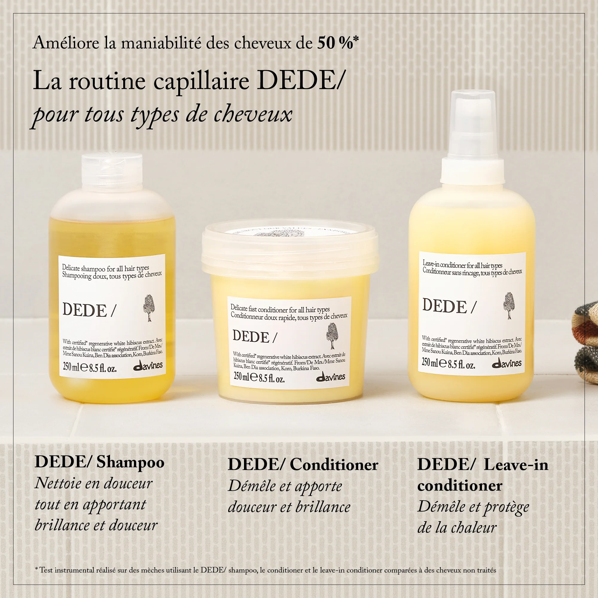 Routine capillaire Dede de Davines — vue 4