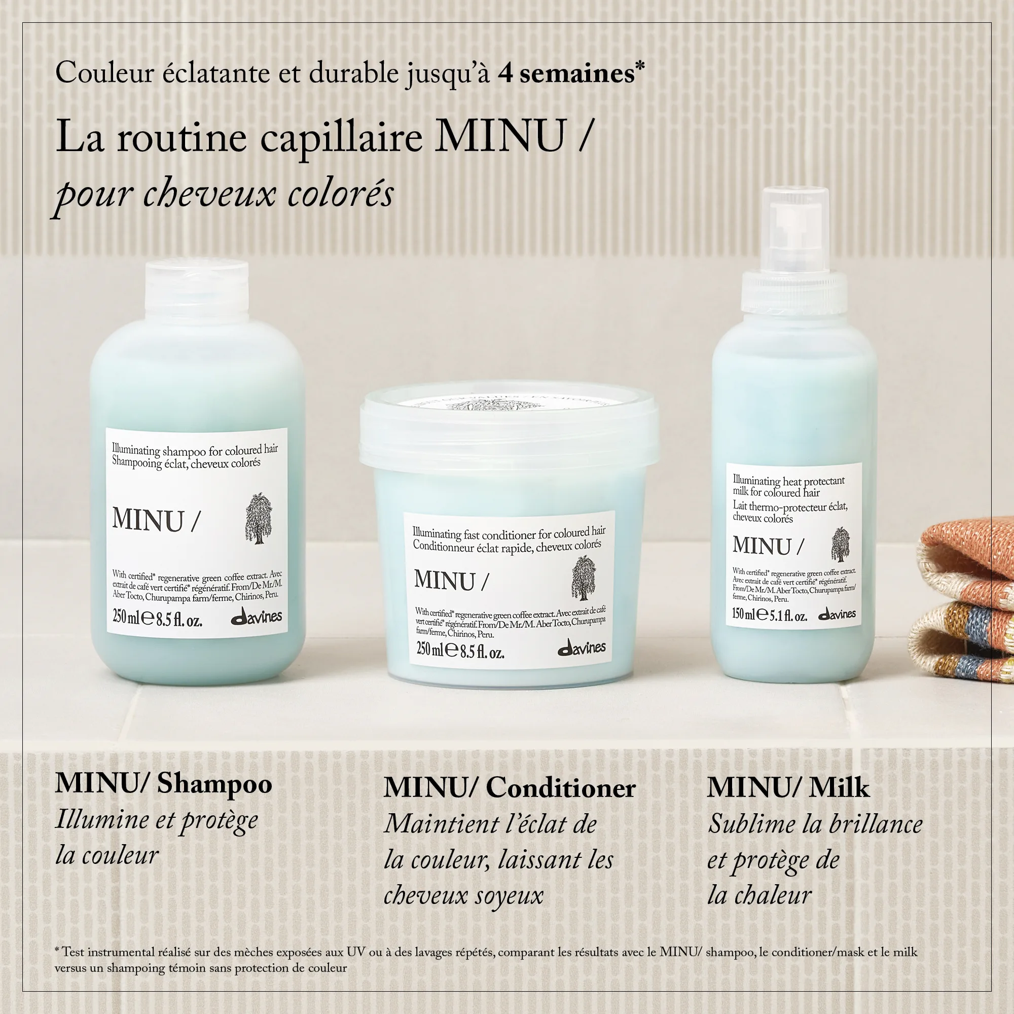 Routine capillaire Minu de Davines — vue 4