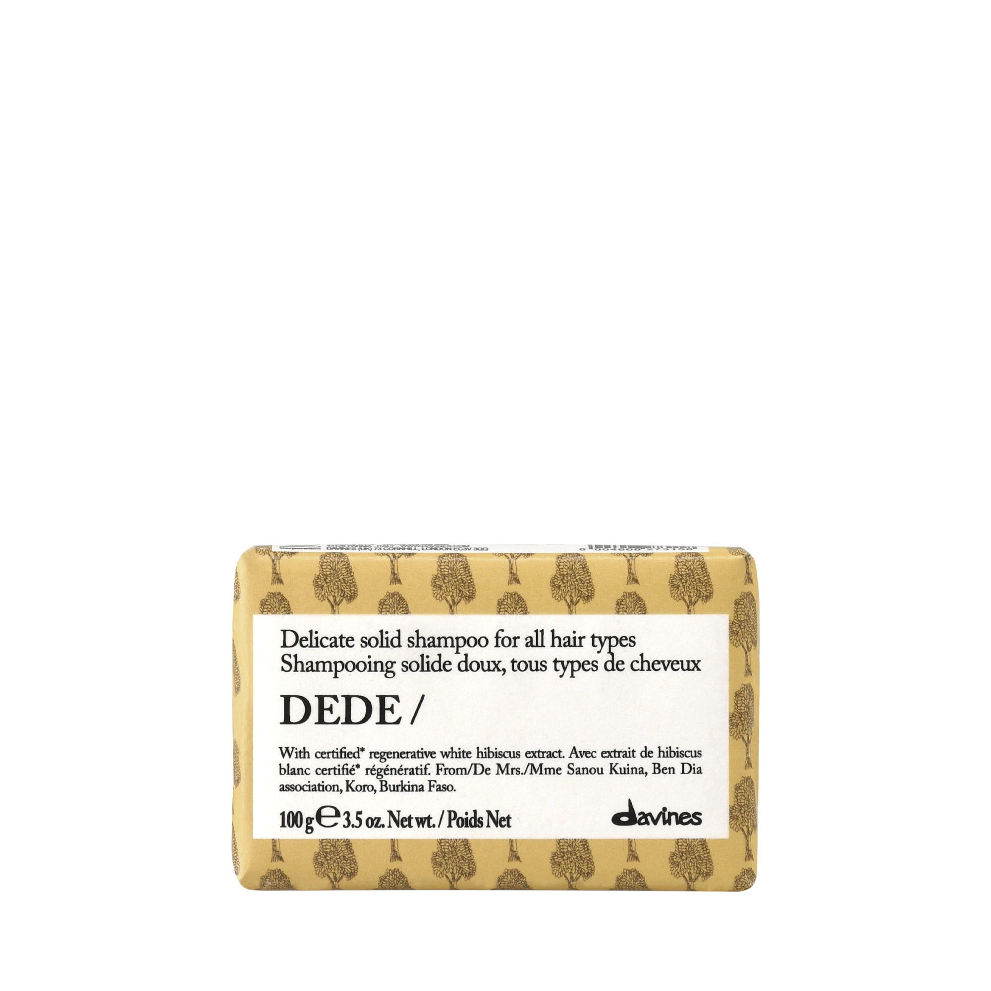 Shampoing solide DEDE de Davines