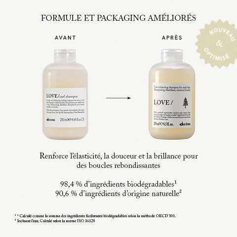 Formule et packaging Love Curl Davines — vue 9