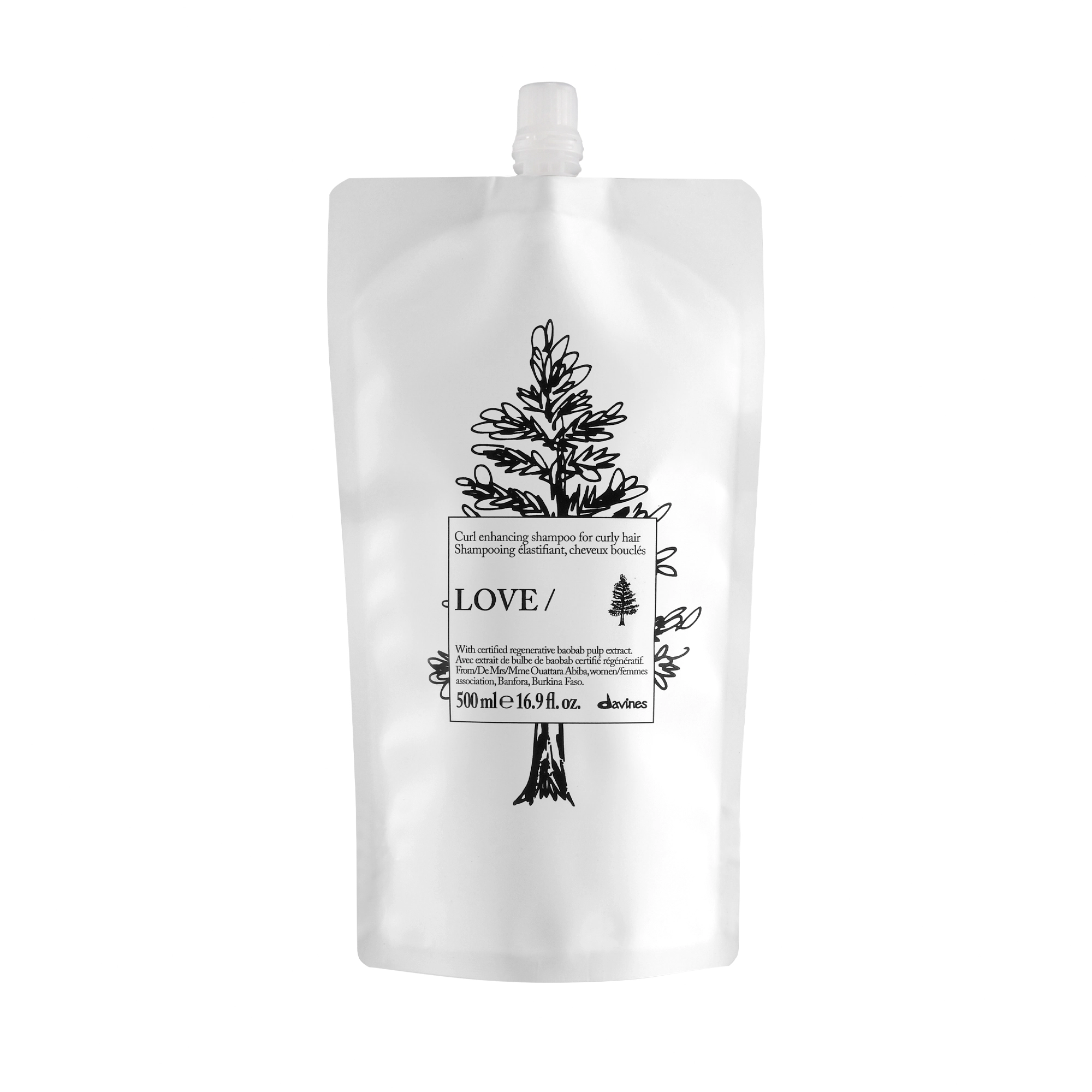 Recharge de shampoing Love Curl de Davines