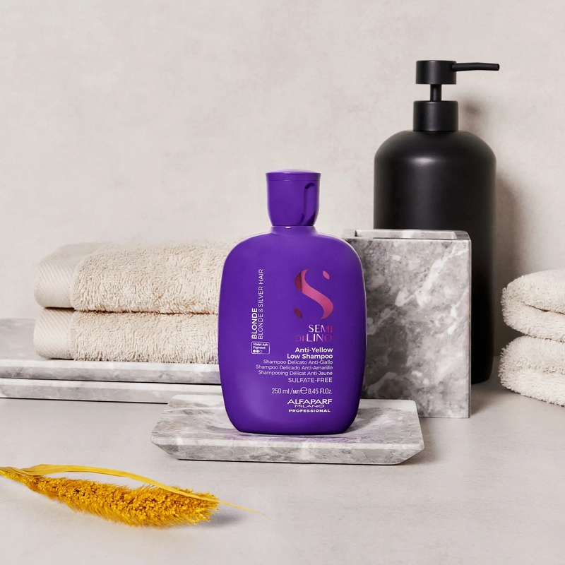 SHAMPOOING BLONDE ANTI-REFLET JAUNE — vue 5