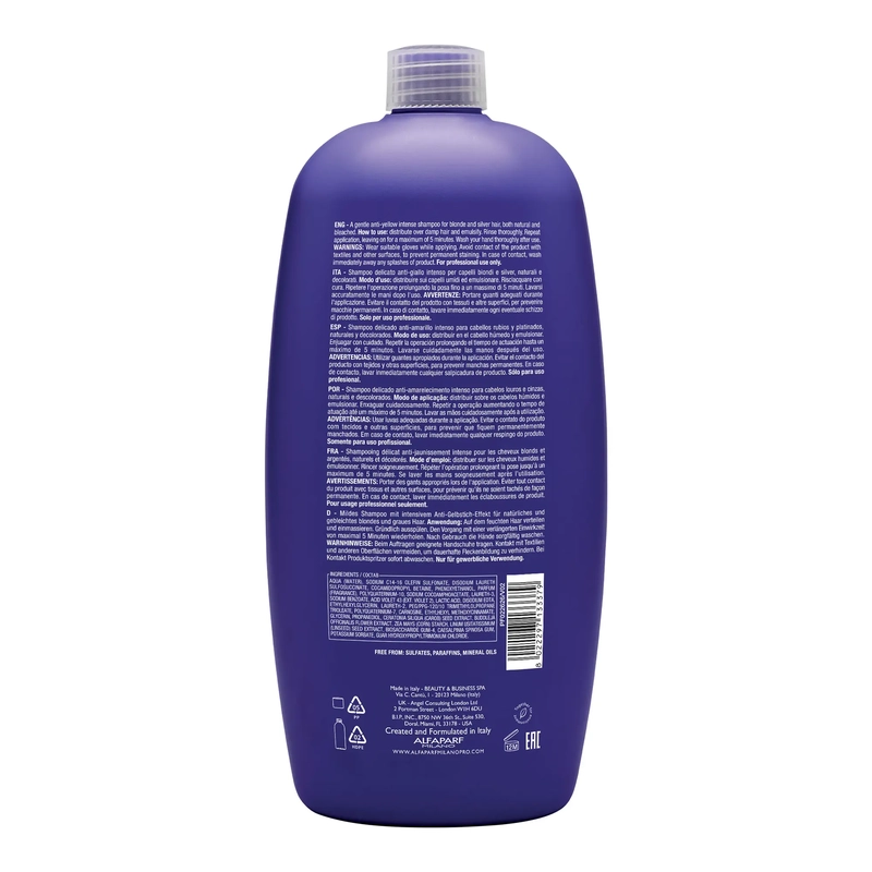 SHAMPOOING BLONDE ANTI-REFLET JAUNE — vue 7