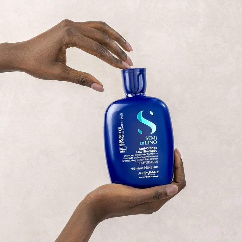 SHAMPOOING BRUNETTE ANTI-REFLET ORANGE — vue 3