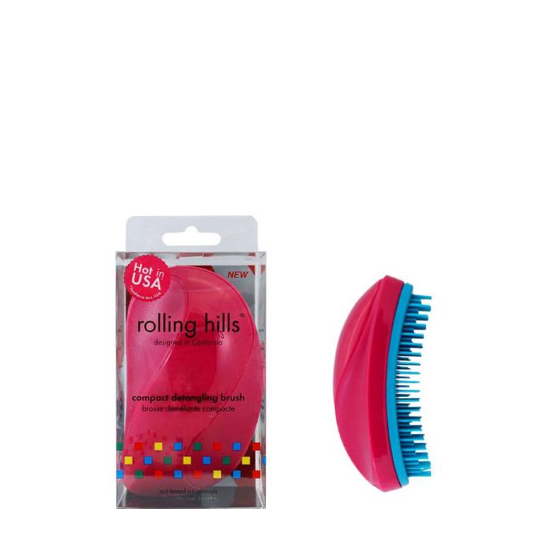 Brosse Démélante Compact Rose