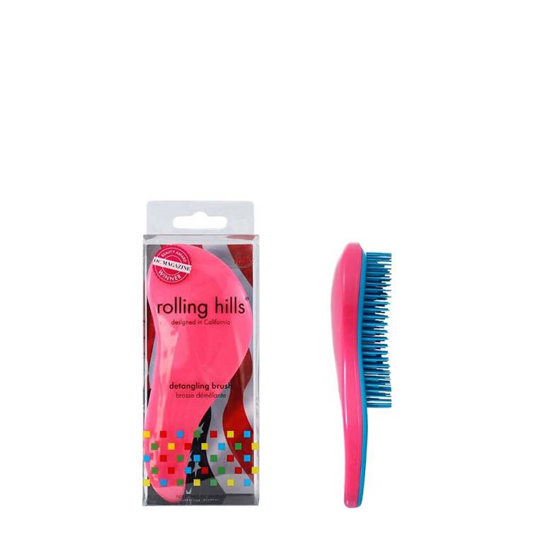Brosse Démélante Format Voyage Rose