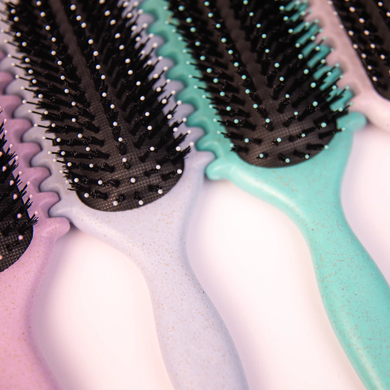 Brosse à Cheveux Multifonctions Rose — vue 4