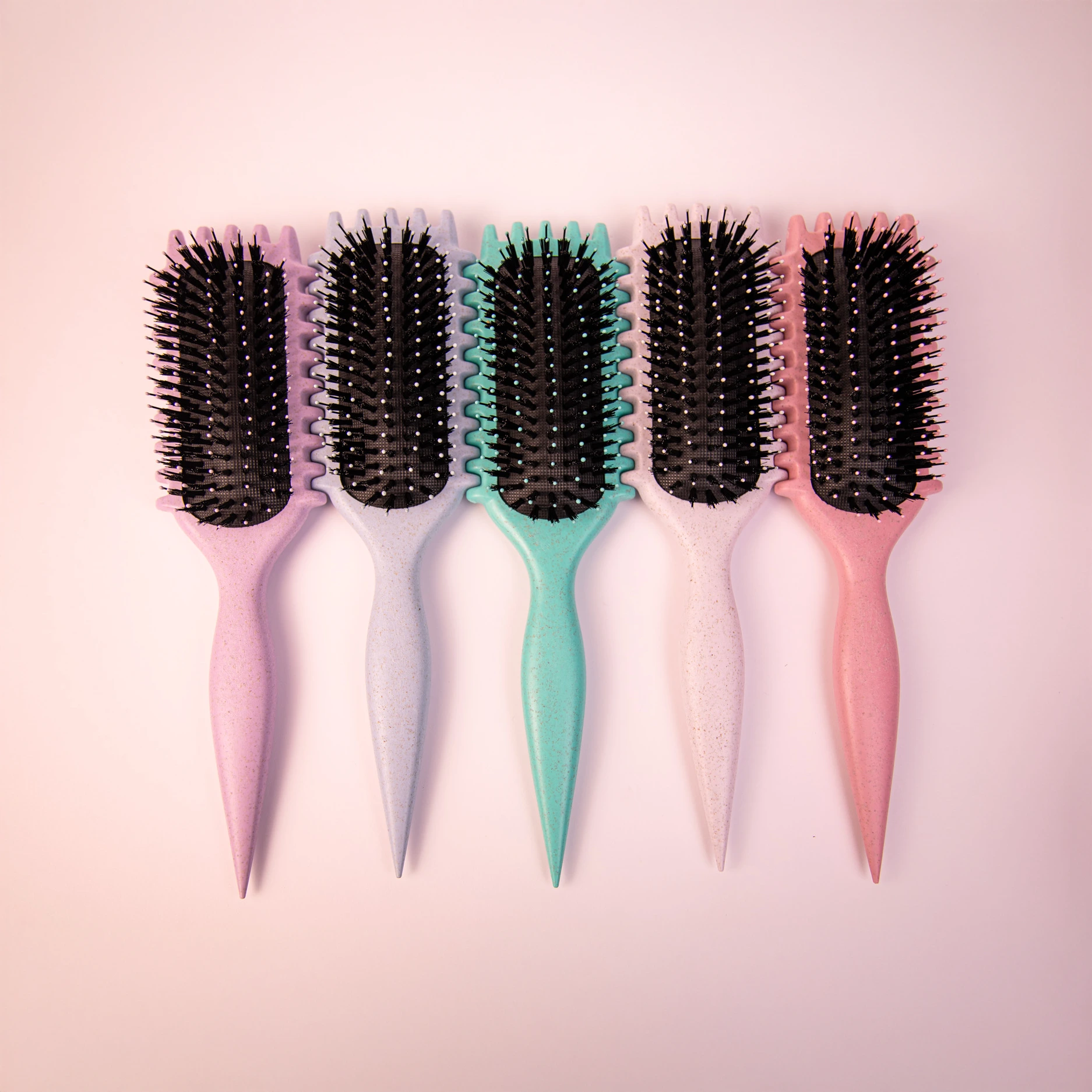 Brosse à Cheveux Multifonctions Rose — vue 5