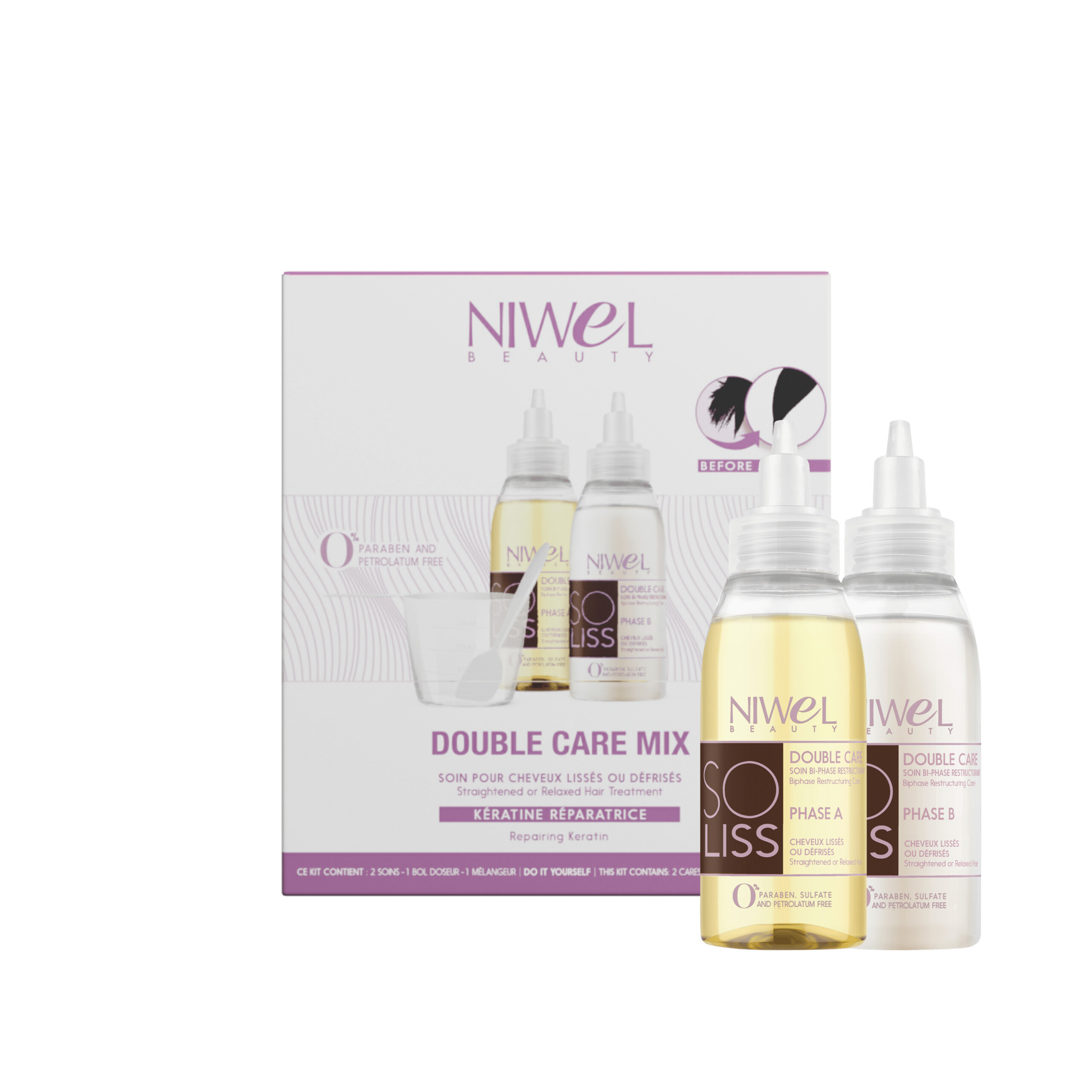 DOUBLE CARE MIX - Traitement Réparateur (2x 125ml)