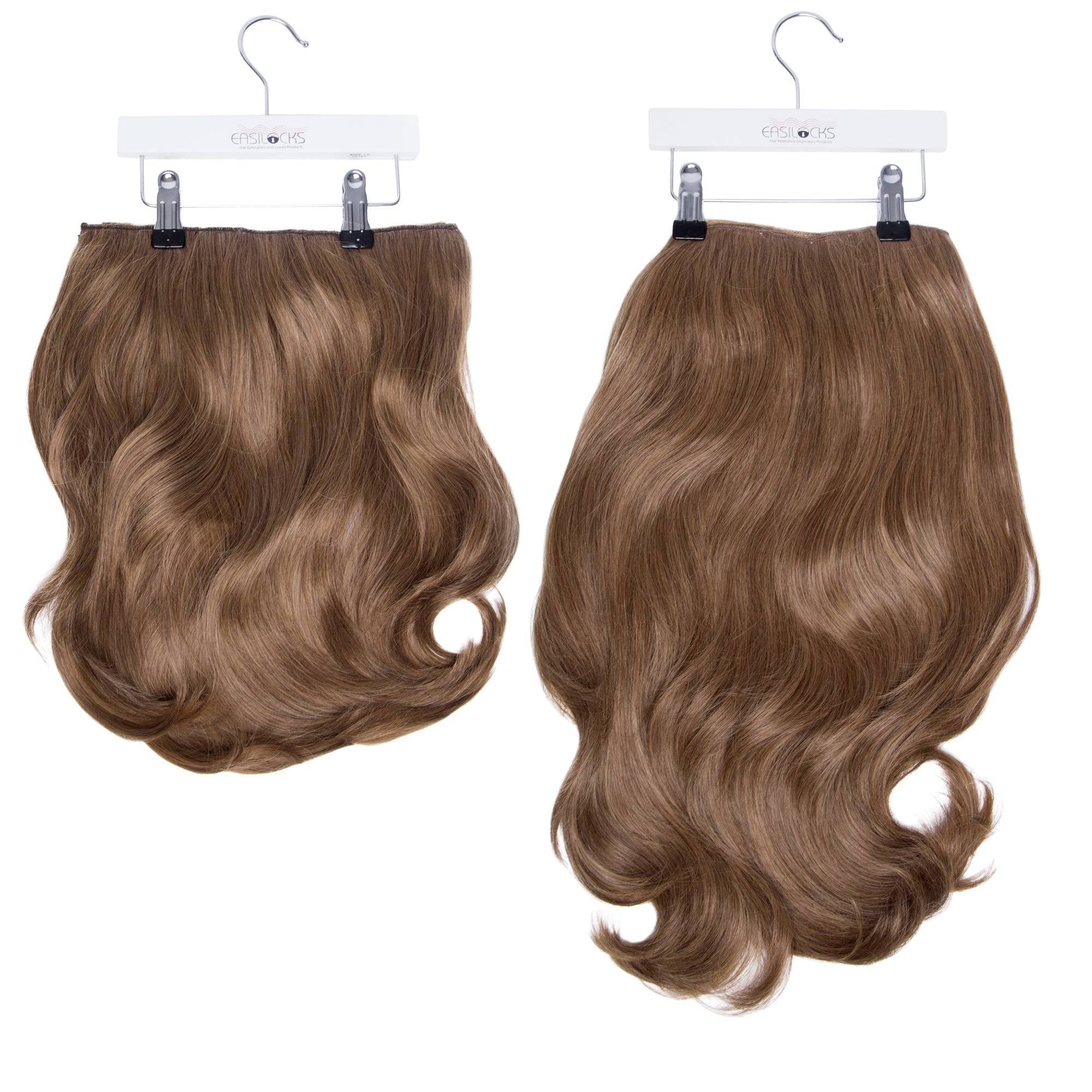 Megan’s Bouncy Blow HD Fibre Hair Extensions - 14” & 22" - Butterscotch