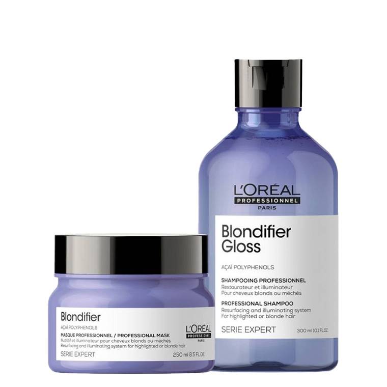 Duo Blondifier Gloss – Shampoing et masque