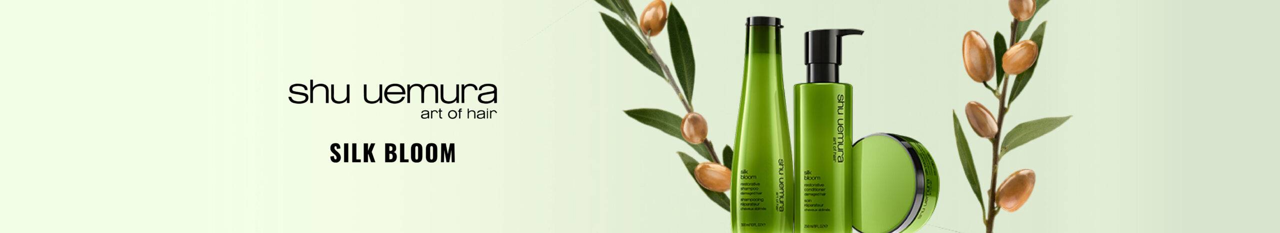 Bannière Silk Bloom Shu Uemura Art of Hair