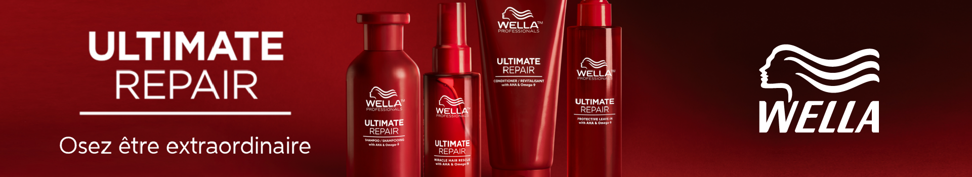 Bannière Ultimate Repair Wella Professionals