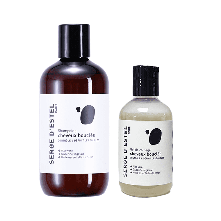Coffret SHAMPOOING CHEVEUX BOUCLÉS + Gel de coiffage offert