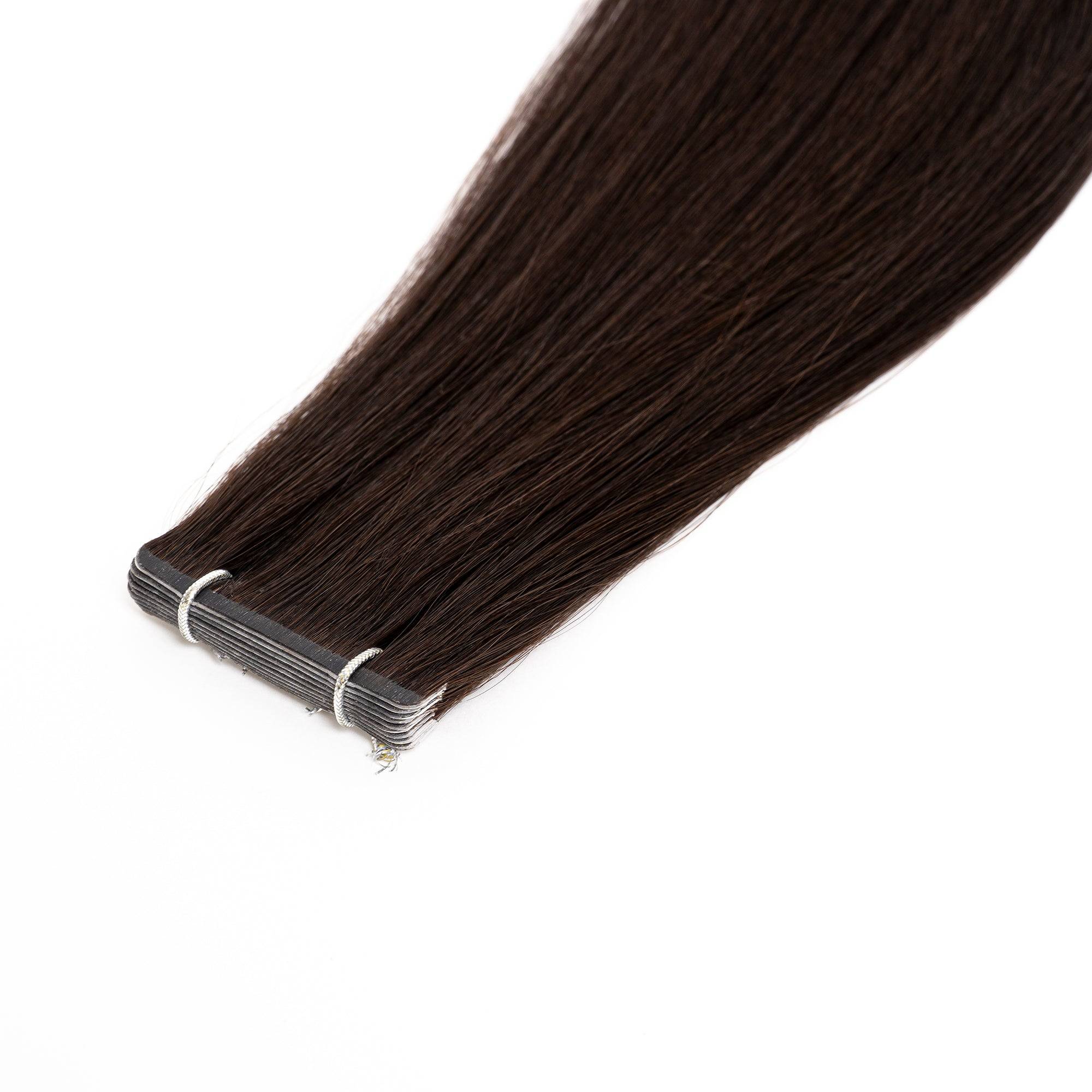Easilocks Professional Precision Tape Extensions - Dark Chocolate/Darkest Brown