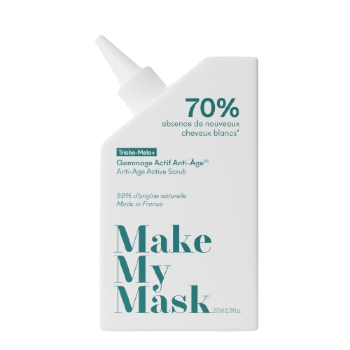 Gommage Actif Anti-âge – 1ers Cheveux Blancs- Boue Tricho-Mela+