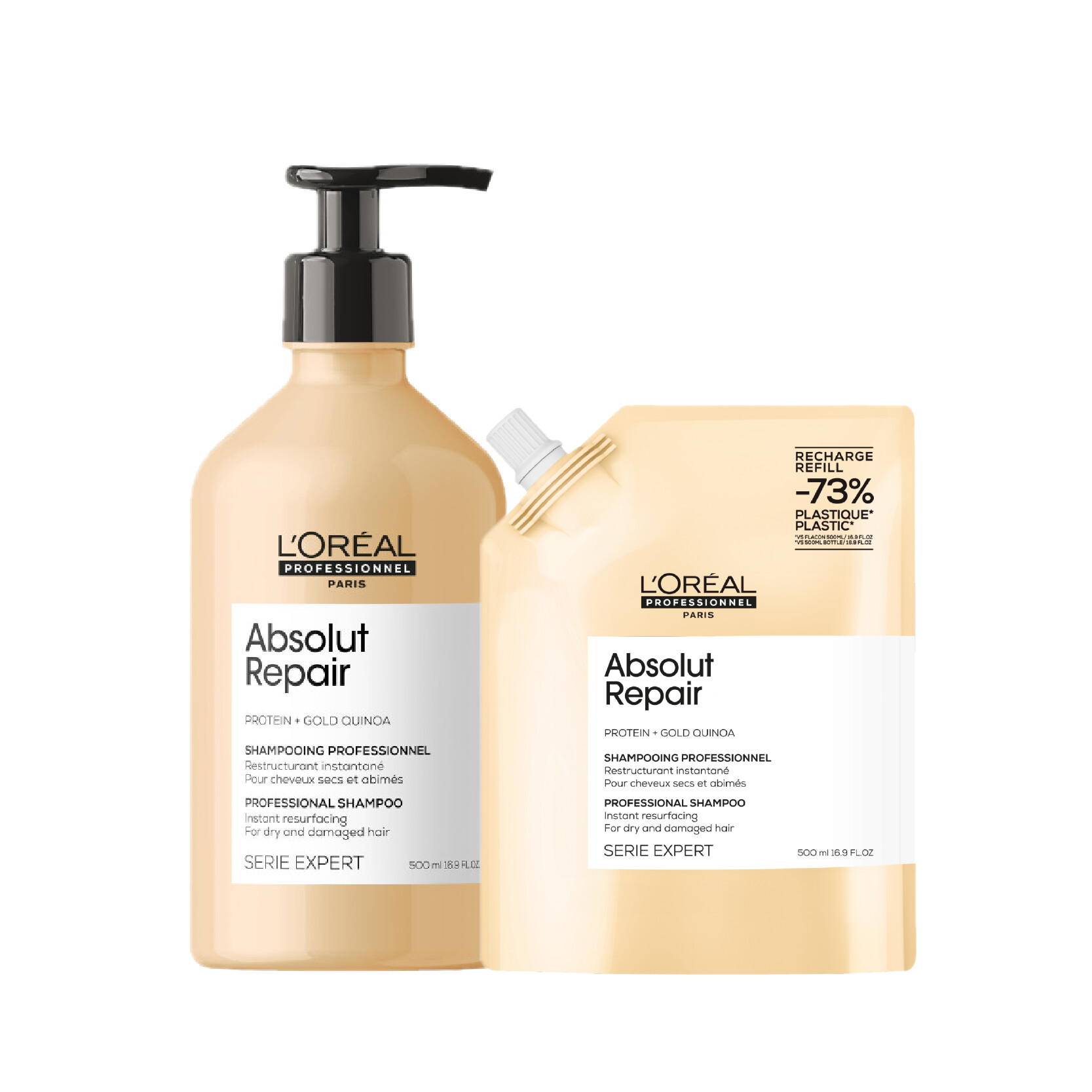 Duo Absolut Repair - Shampoing et recharge
