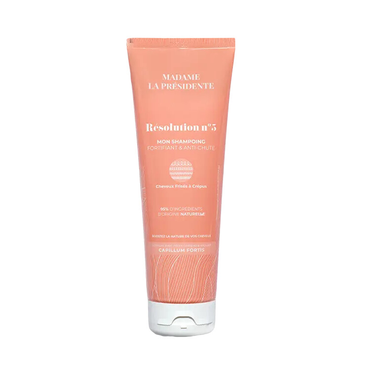 Résolution N°5 – Shampoing fortifiant anti-chute cheveux crépus
