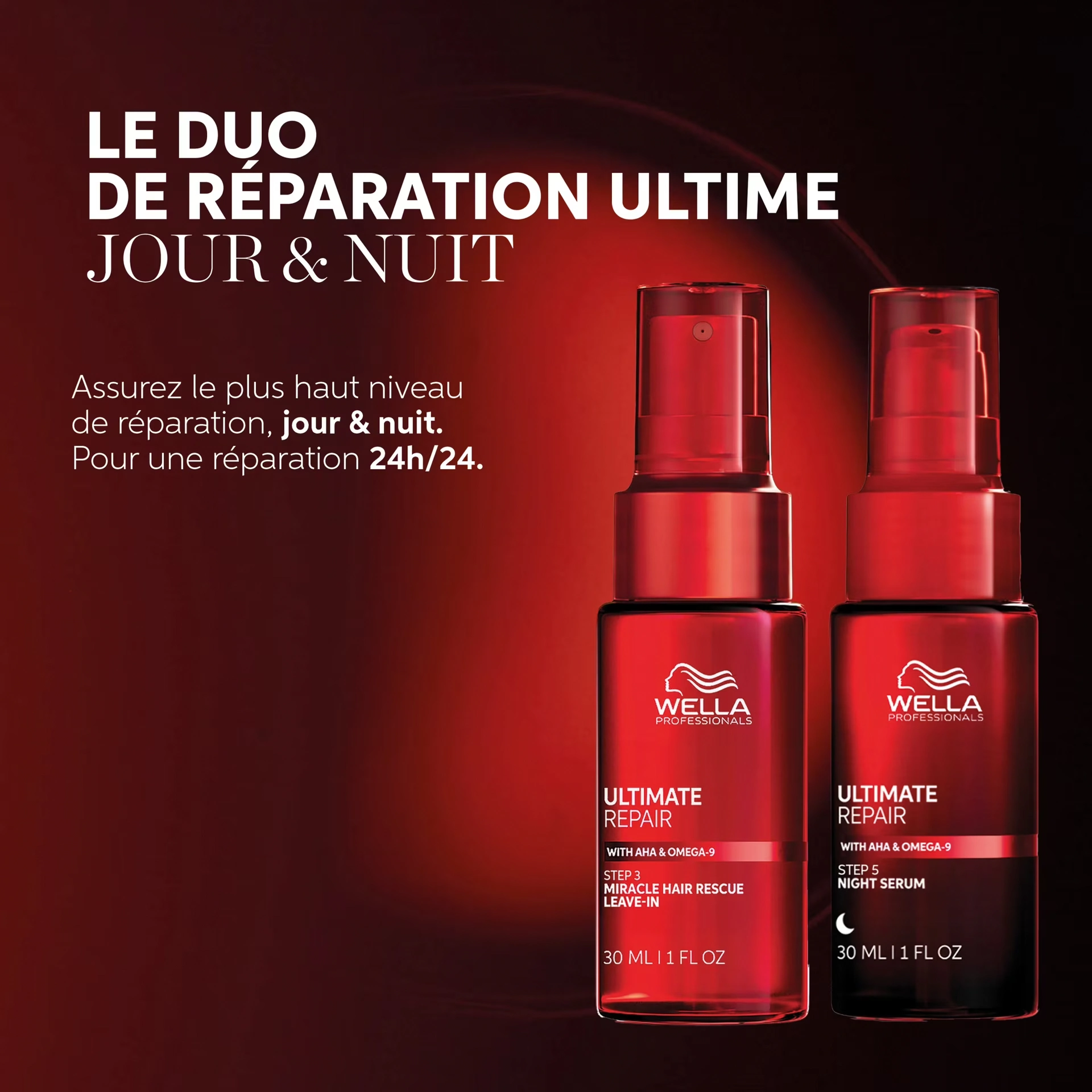 Sérum de nuit Ultimate Repair Wella Profesionnal — vue 7
