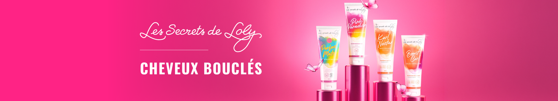 Cheveux bouclés Les Secrets de Loly
