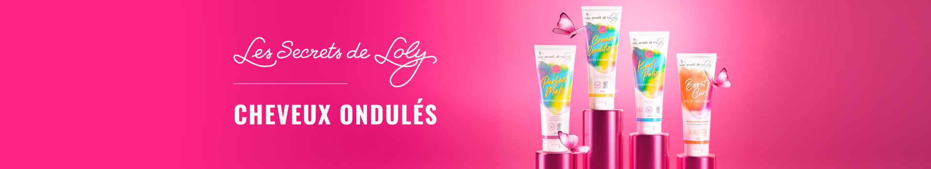 Cheveux ondulés Les Secrets de Loly