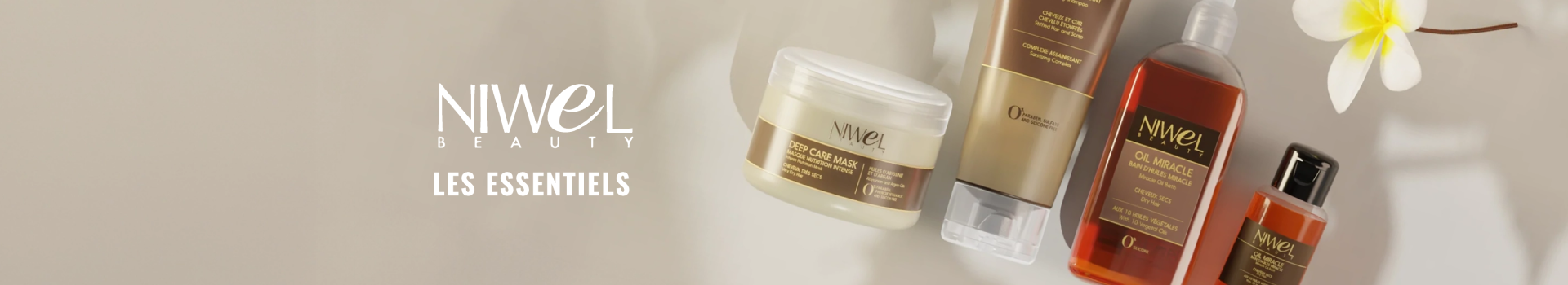 Les essentiels Niwel Beauty