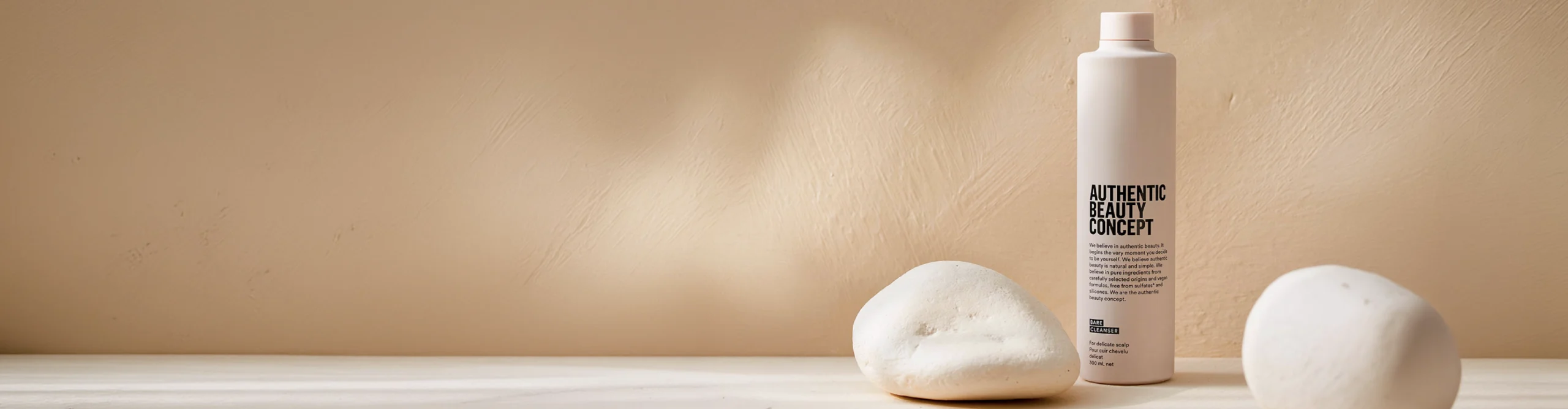 Bannière : BAIN DOUX EQUILIBRANT, AUTHENTIQUE BEAUTY CONCEPT