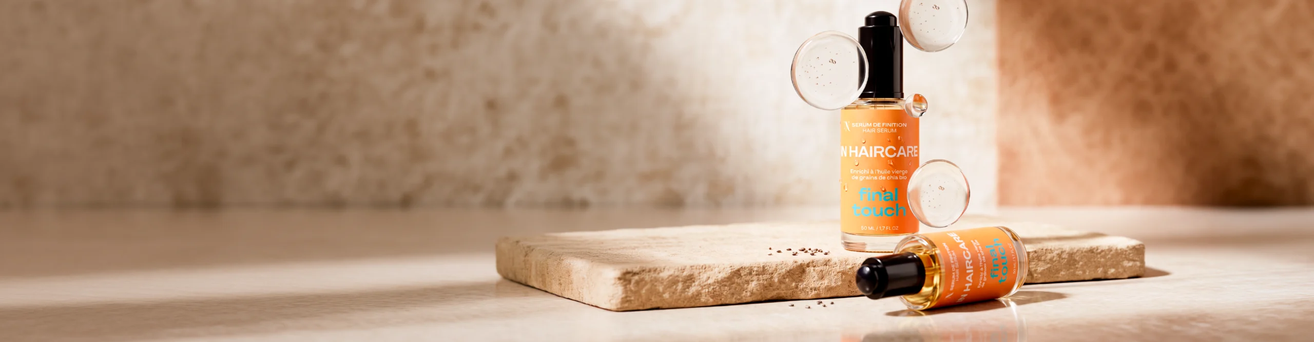 Bannière : Nouveau Sérum Final Touch