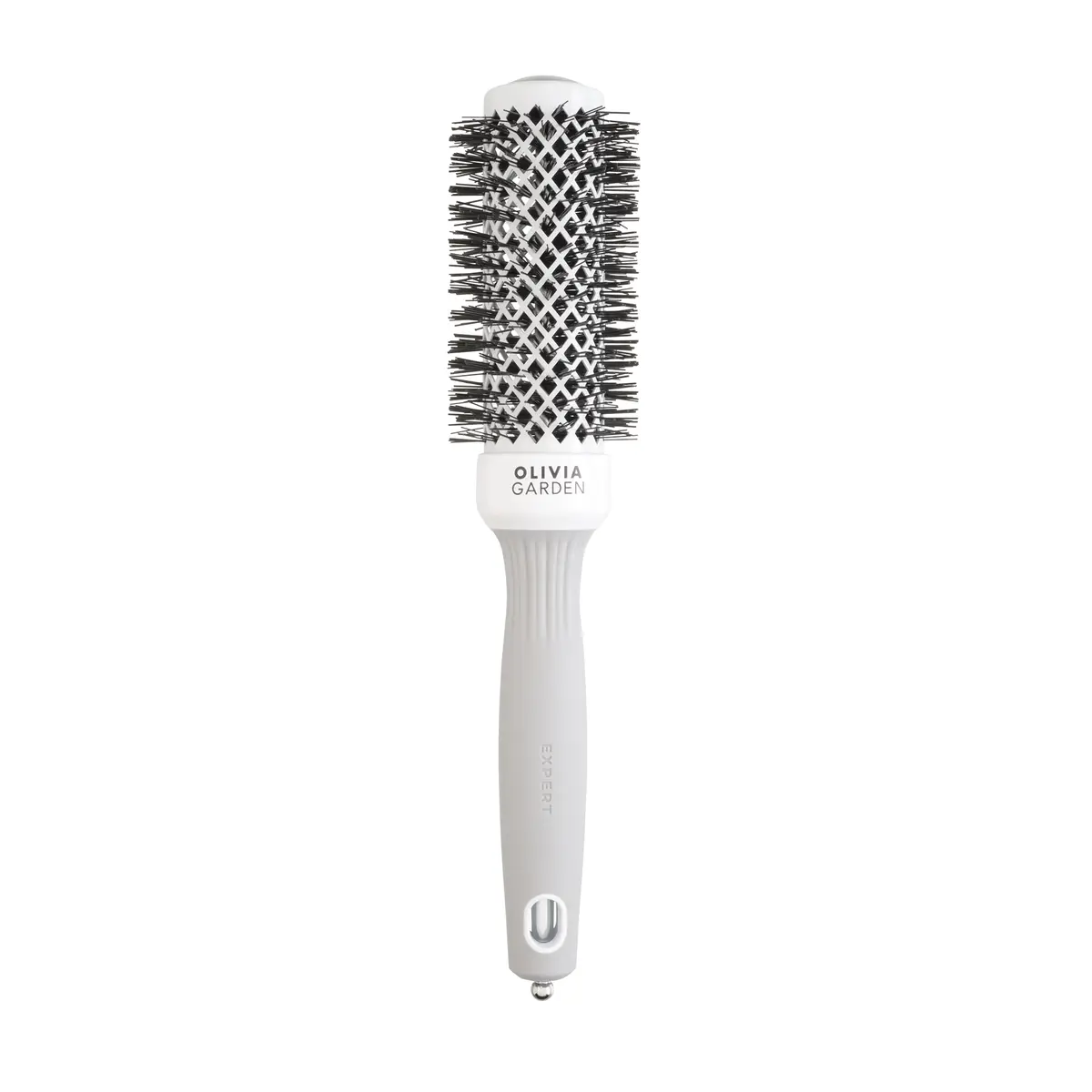 Olivia Garden Expert Blowout Shine White & Grey 35mm