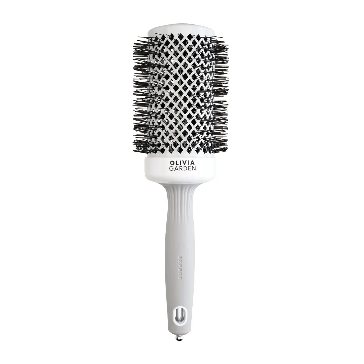Olivia Garden Expert Blowout Shine White & Grey 55mm