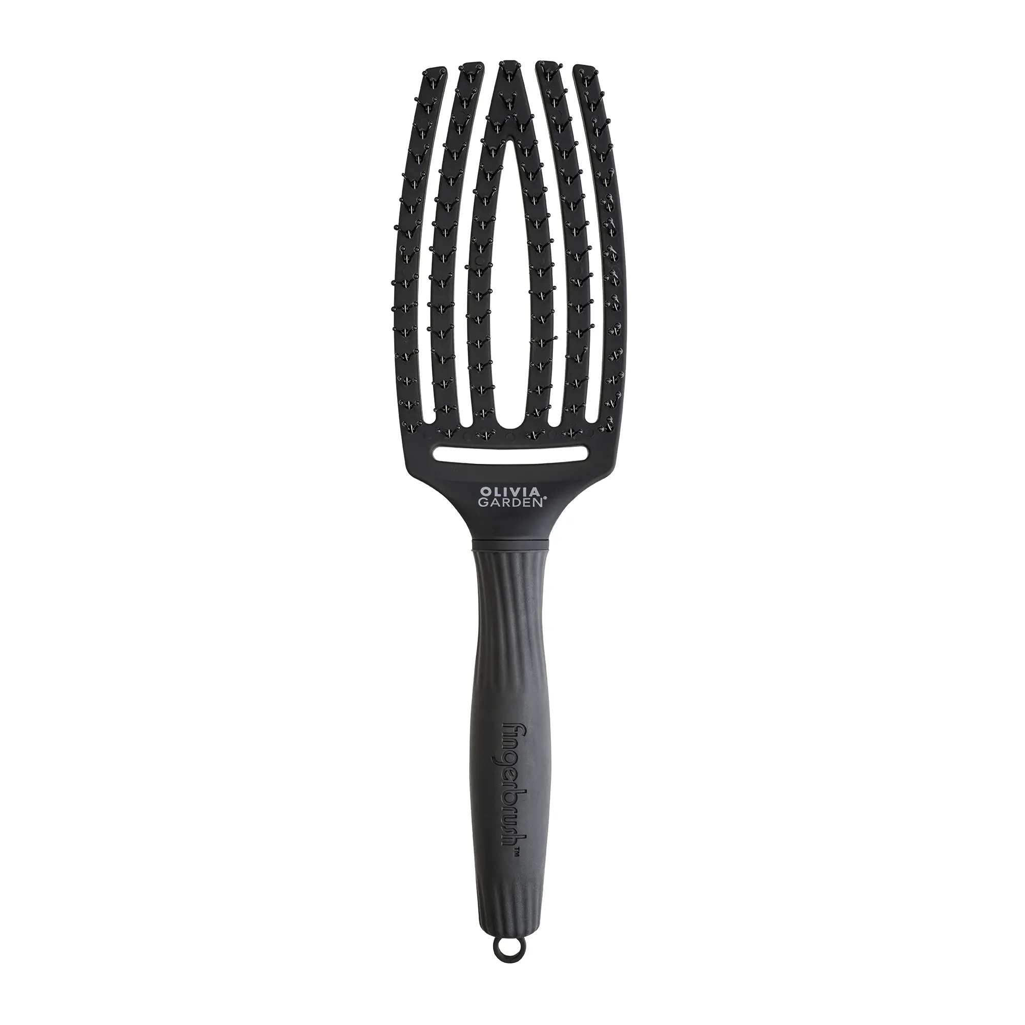 Fingerbrush Care Iconic Double Bristles – Black