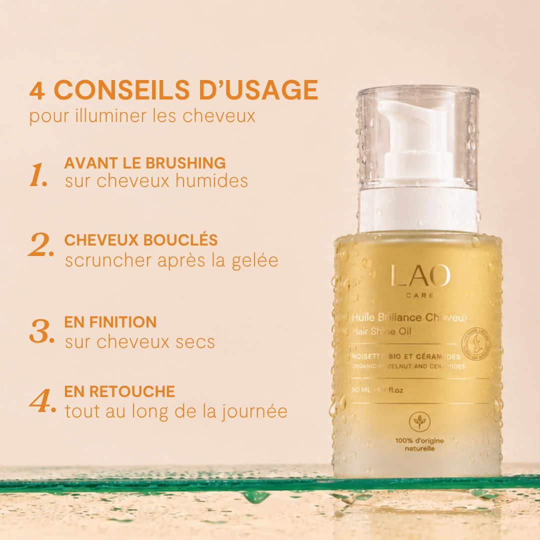 Huile brillance cheveux Lao Care — vue 5