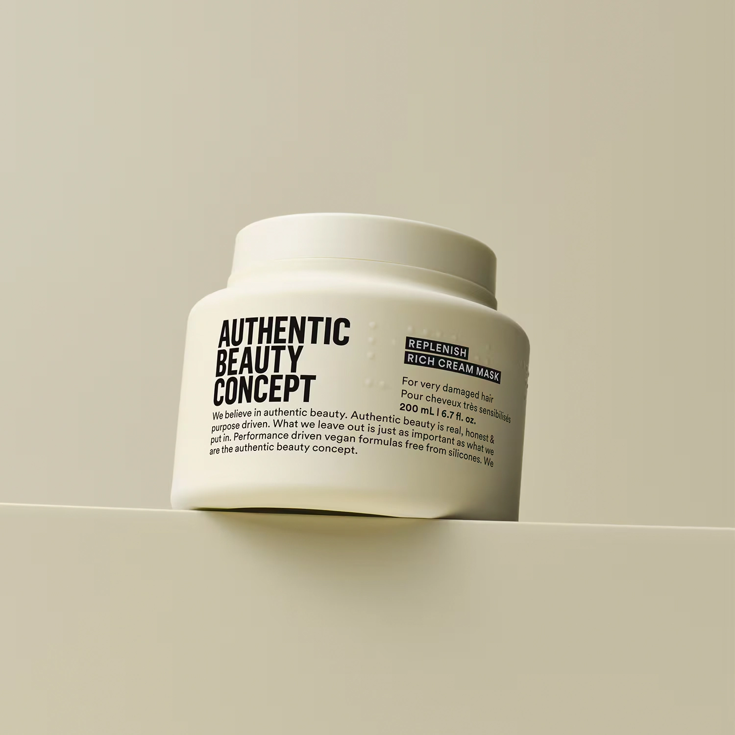 Masque réparateur riche pour cheveux épais Authentic Beauty Concept — vue 4